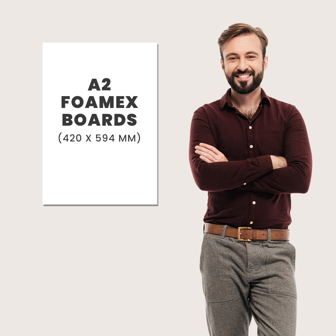 A2 Foamex Boards (420 x 594 mm)